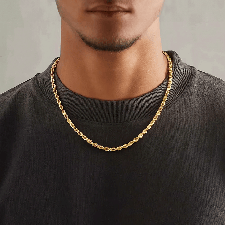 Men's Rope Chain Necklace