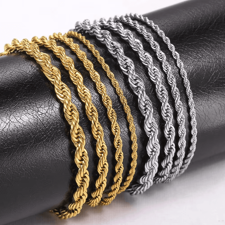 men's Chain Bracelet Sterling Silver