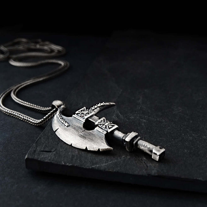 viking axe necklace