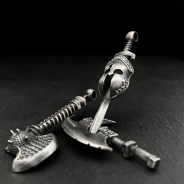 gladiator weapon necklace