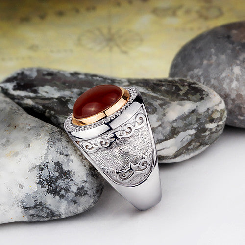 solid engrave ring