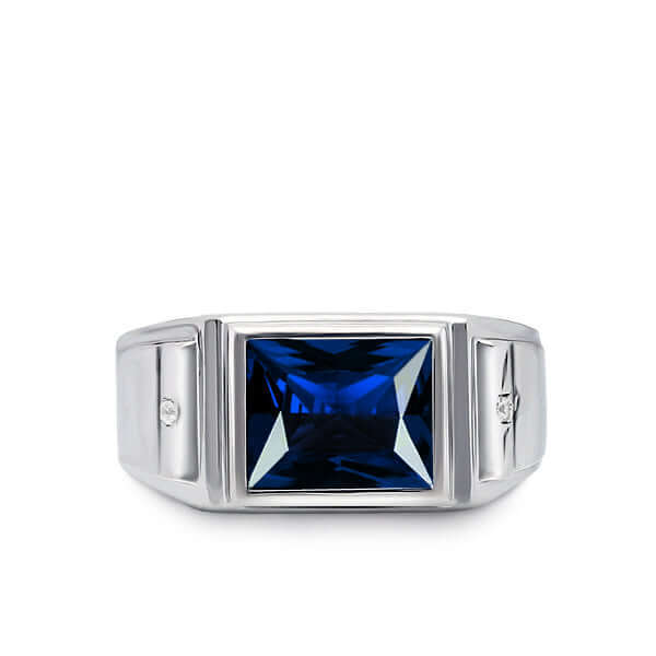 cool men sapphire ring