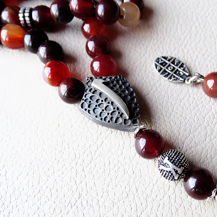agate Stone Islamic Prayer beads