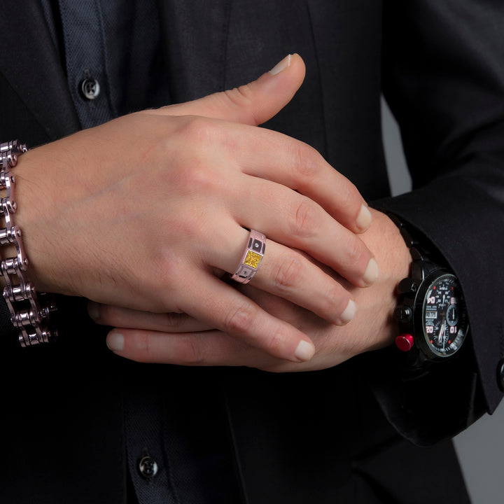 Yellow Stone Ring