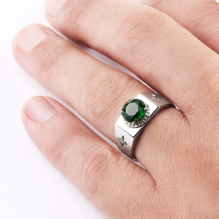 personalized mens ring