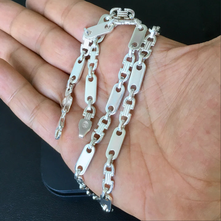 solid plate chain