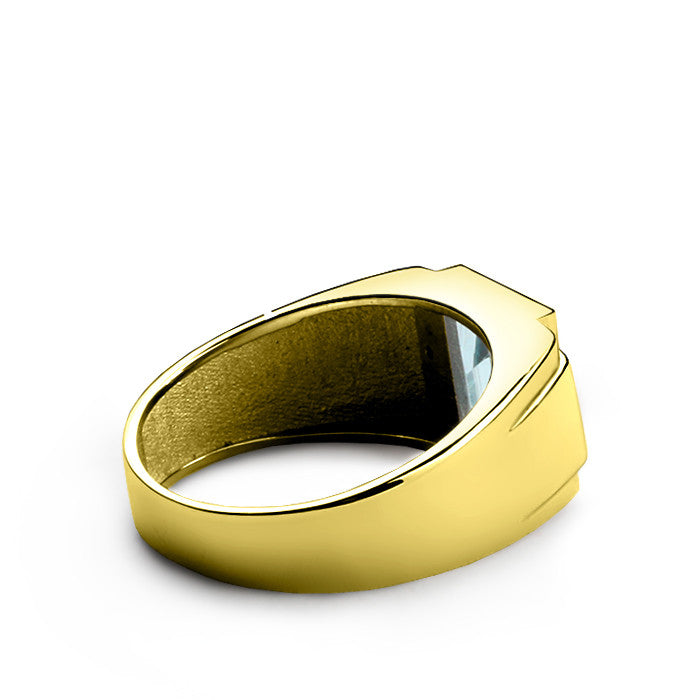 Gold Topaz Ring