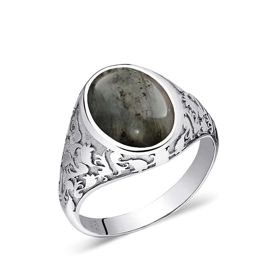 Amazon.com: Radiant Craftsmanship: 925 Sterling Silver Ring with Yellow  Zircon Stone and Basket Weave Pattern : Handmade Products