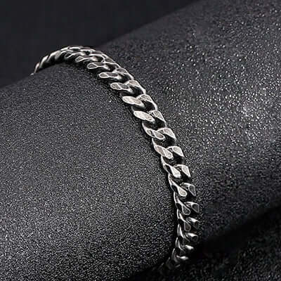 Men's 9 inch sterling silver bracelet sales