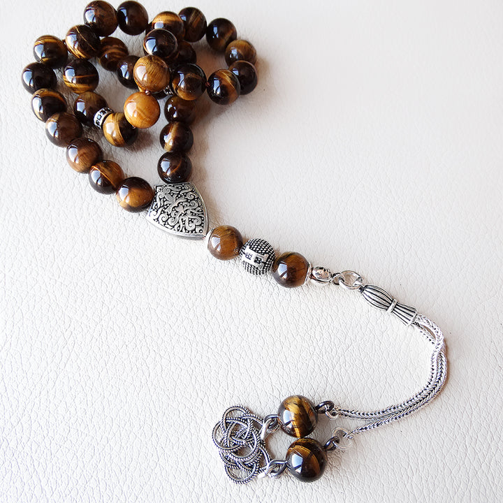 AAA Grade tiger eye Tasbeeh Gift for Him