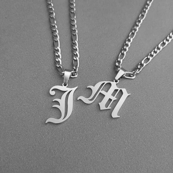 Initial Men's Necklace