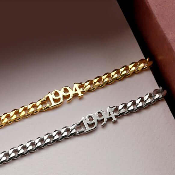 Number Bracelet for Men