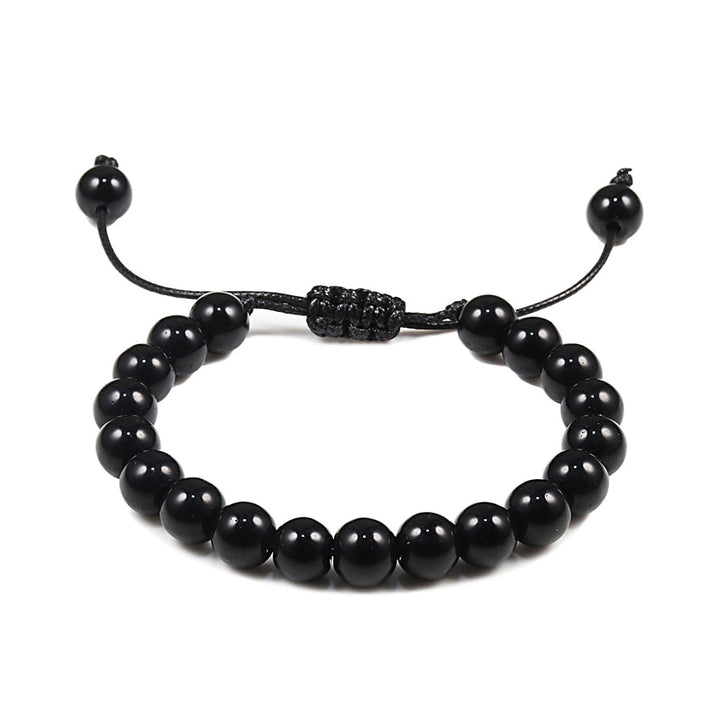 Beaded Bracelet Set Natural Onyx & Tiger's Eye Men's Accessories | JFM