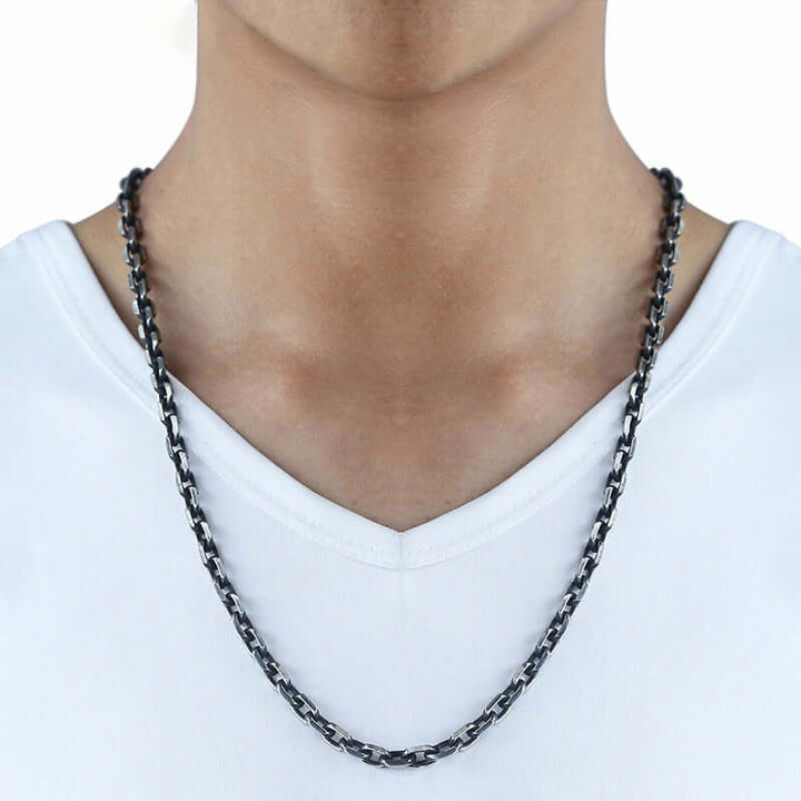 Men's Chain oxidized 