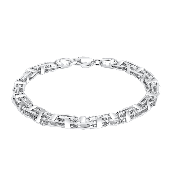 Men's Bracelet Real Silver 