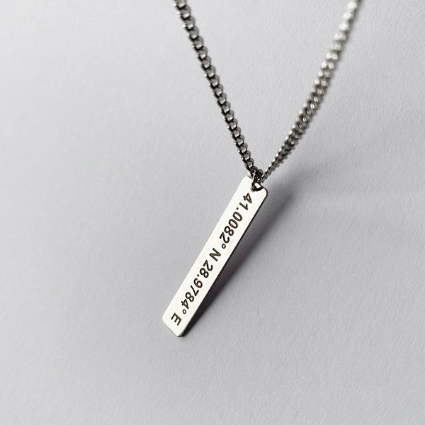 Men's Personalized Necklace