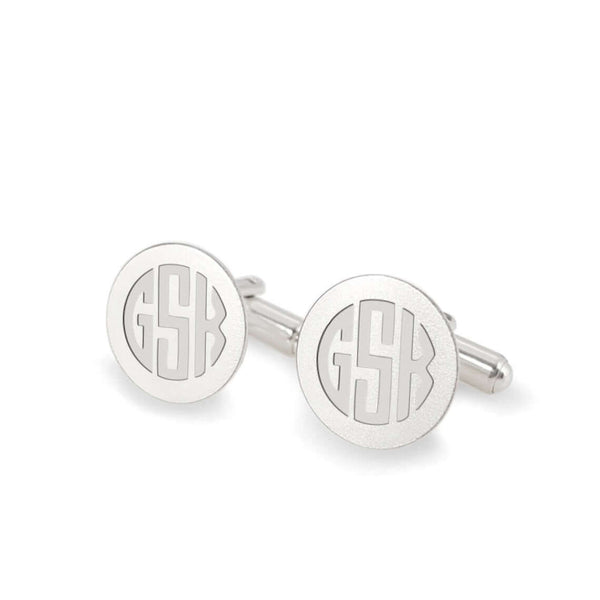 Monogram Initials Cufflinks