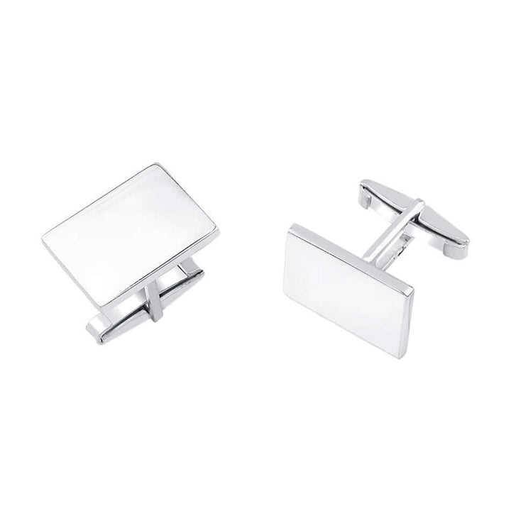 Simple Cufflinks rectangular