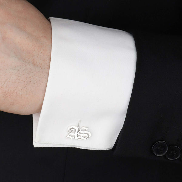 Custom Initials Cufflinks