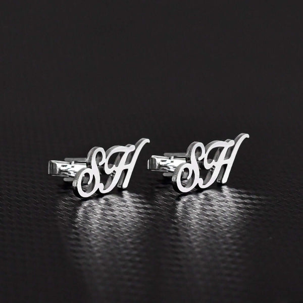 Men's Silver Cufflinks