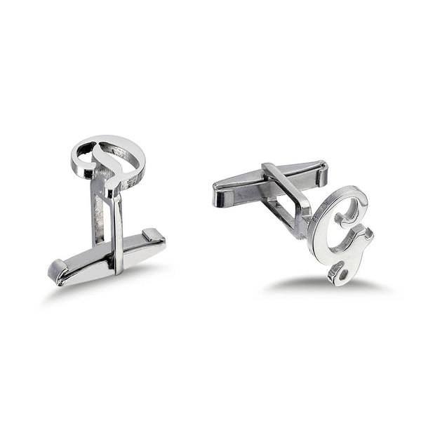Small Cufflinks Sterling Silver Personalized Jewelry for Men