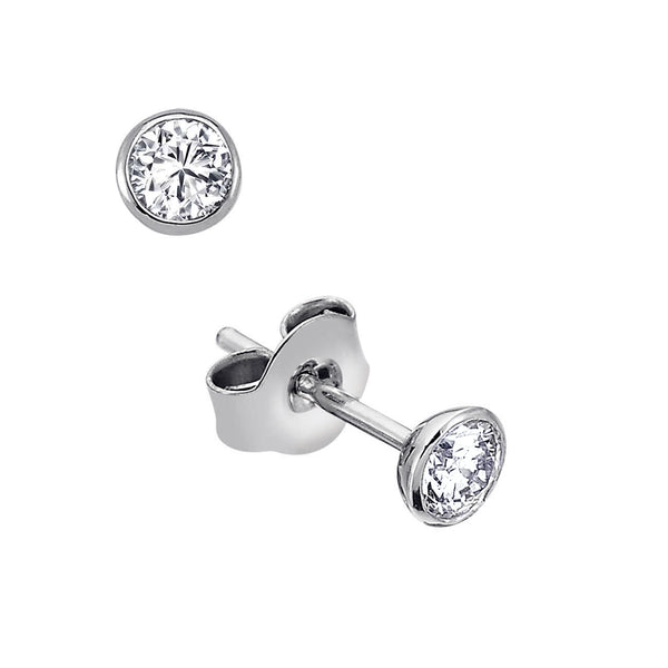 Earrings for Men - Sterling Silver&Diamonds at the Lowest Prices | JFM ...