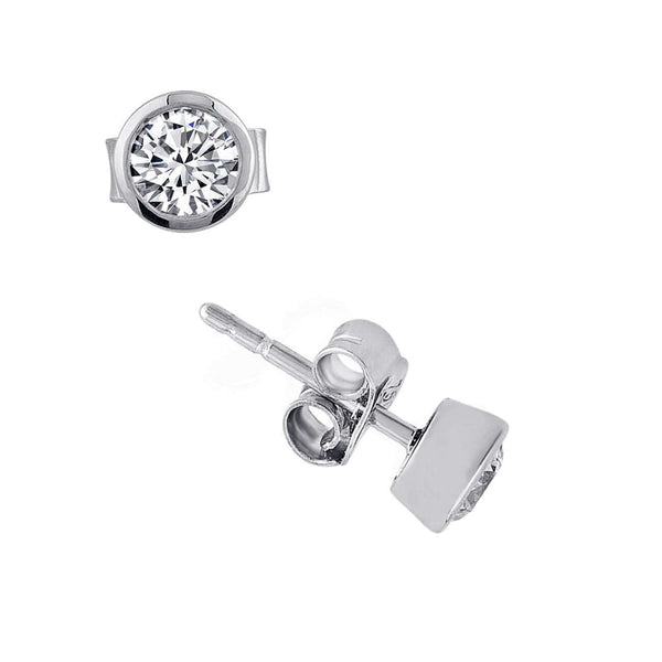 Natural Diamond Stud Earring