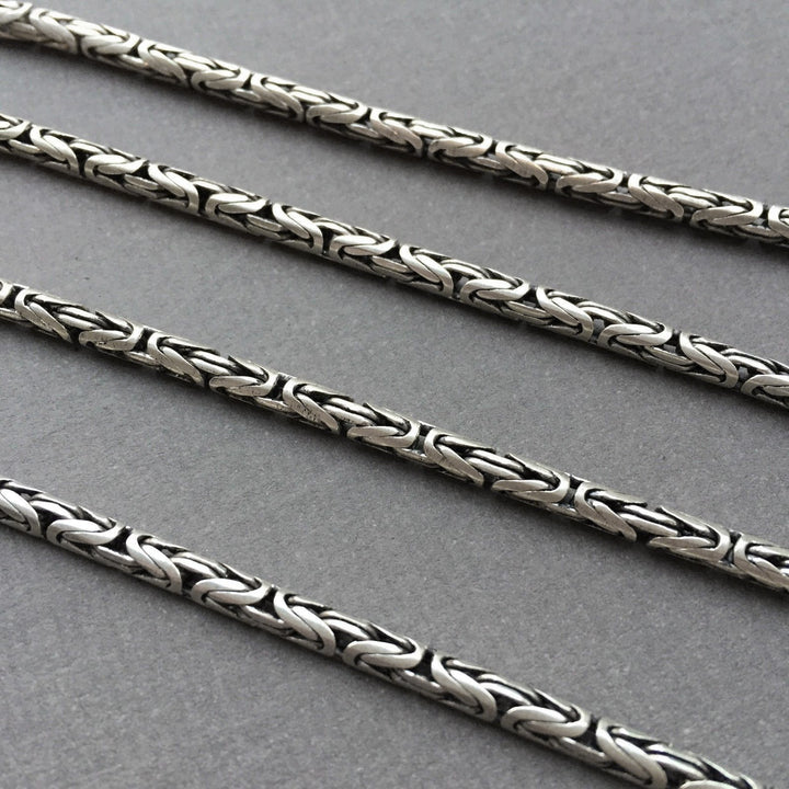 solid silver chain