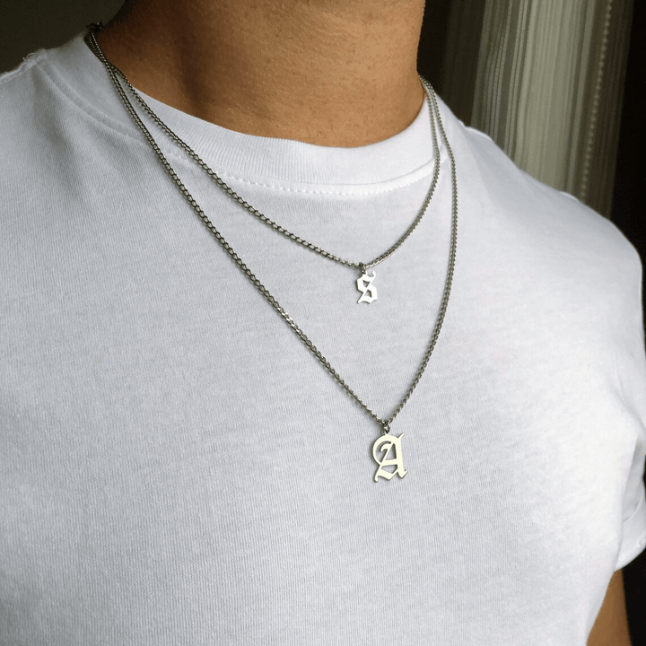Sterling Silver Mens Necklace