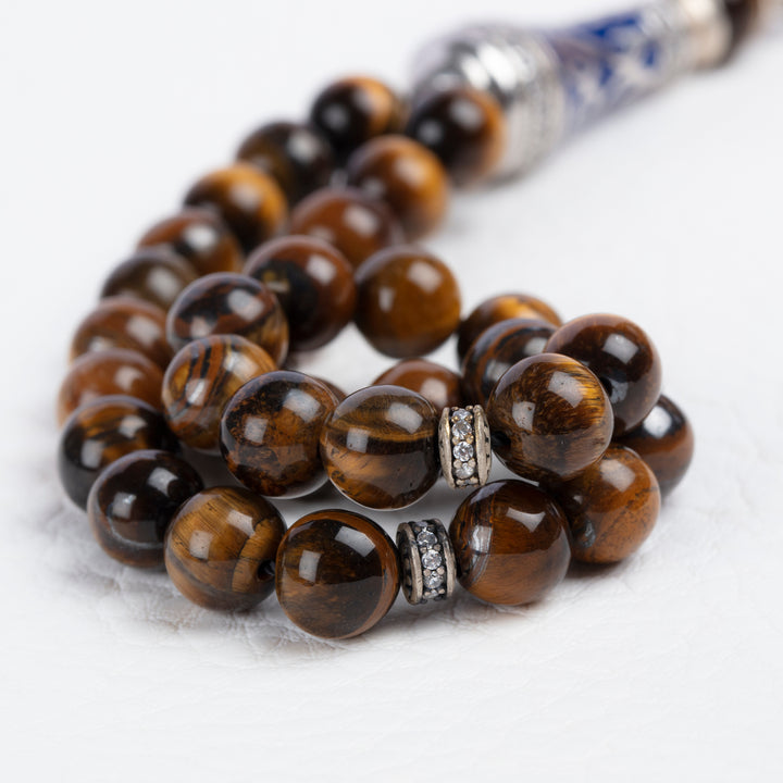 tiger eye unique tasbih