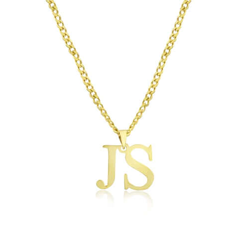 Men's Initial Necklace