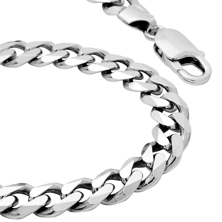 Men's Miami Cuban Bracelet in Sterling Silver