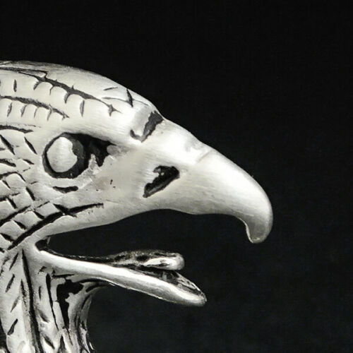Eagle Necklace Man 925 Sterling Silver Charm Pendant Patriotic Jewelry Gift