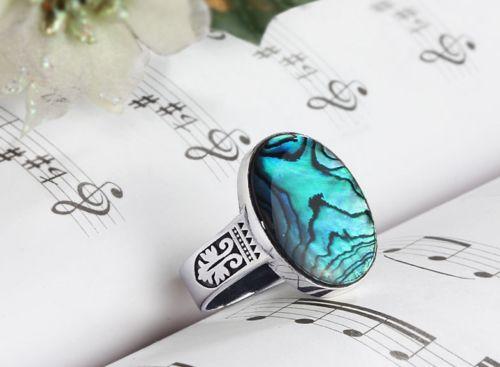 Men's Abalone Ring