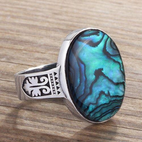 Men's Abalone Ring