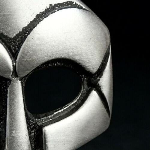 Solid 925 Silver HEAVY 10 gr Gladiator Helmet Pendant Troja Silber Halskette
